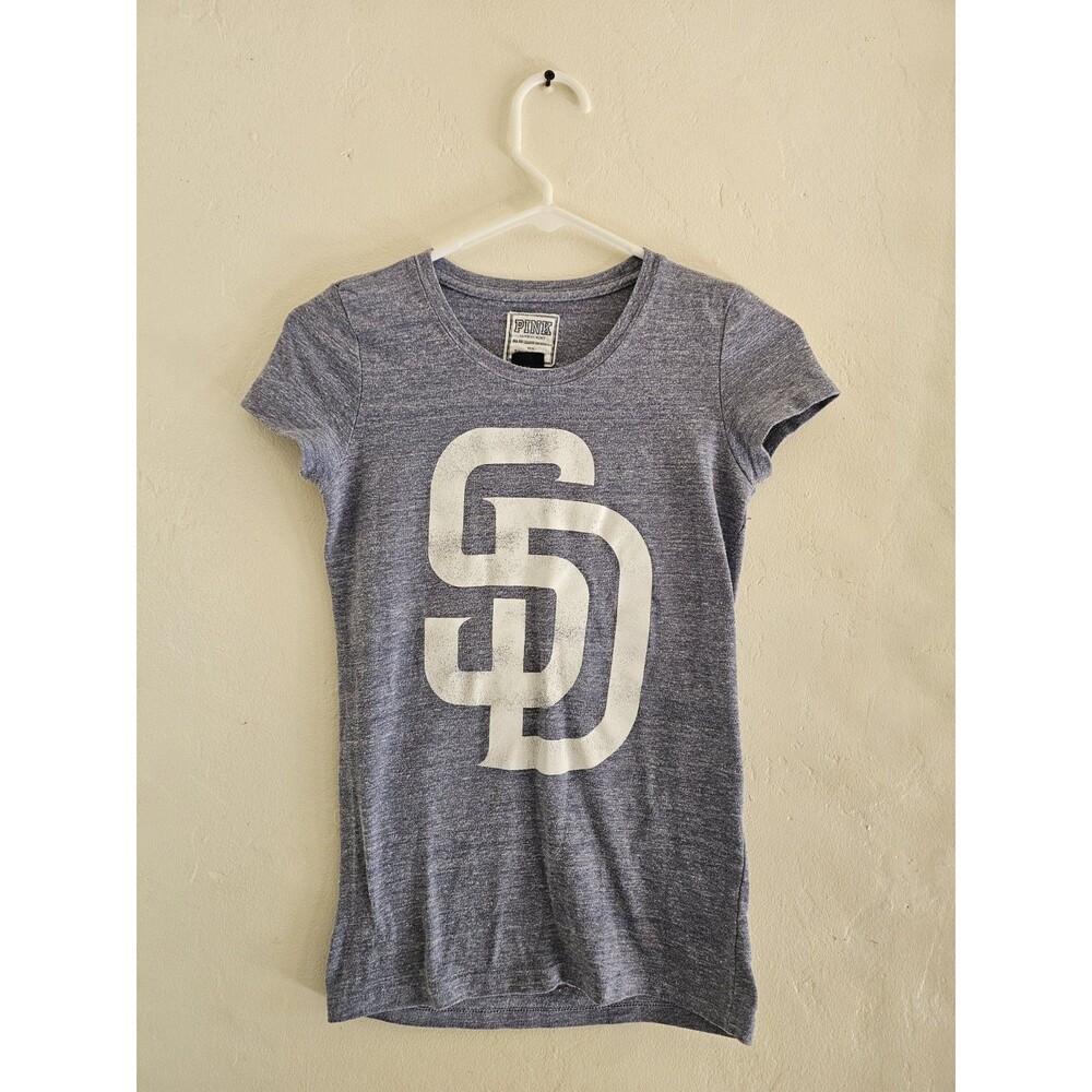 Pink Victoria Secret Major League Baseball San Diego Shirt Size XS